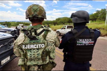 Implementan fuerzas federales y estatales operativo en Culiacán