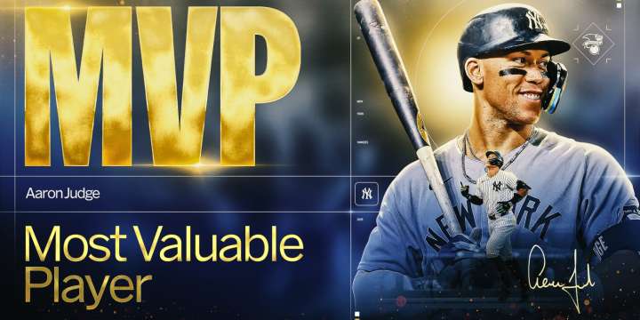 Aaron Judge wins 2025 AL MVP Award