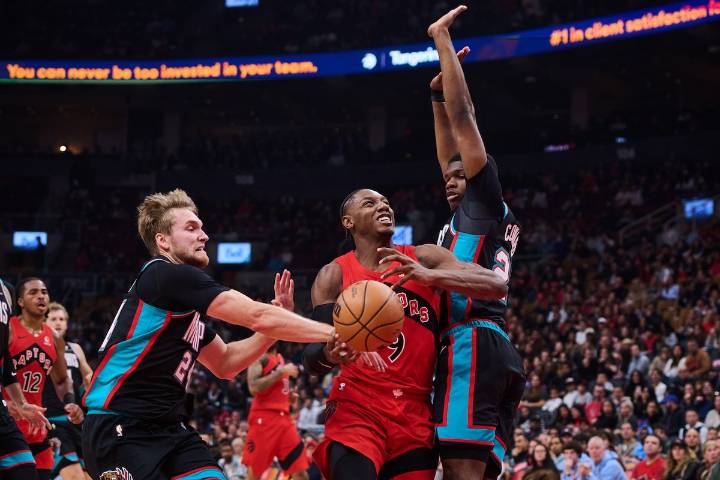 Barrett, Ingram lead Raptors past Grizzlies for second win in a row