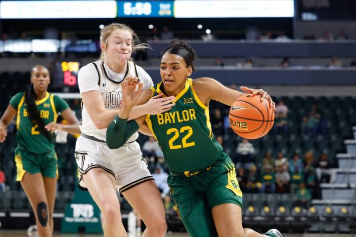 Baylor and Southern California jump into top 10 of women's AP Top 25, UConn and South Carolina 1