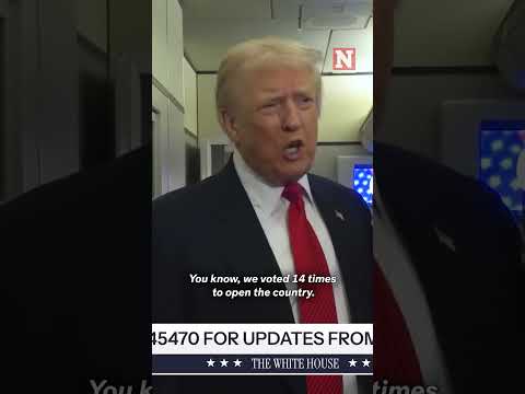 Trump On Government Shutdown: Democrats 'Vote To Keep It Closed'