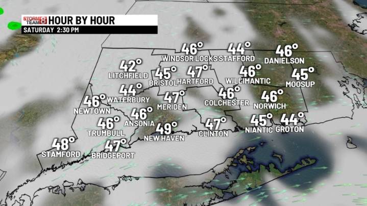 Timing out the weekend rain