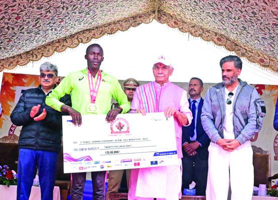 Kashmir Marathon will be major economic catalyst for tourism sector: LG