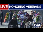 FOX 5 News Live: Veterans Day celebrate as shutdown nears end
