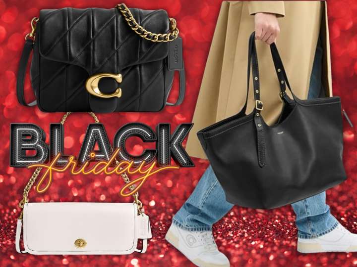 Amazon has major deals on Coach handbags & wallets, starting at 30% off for Black Friday