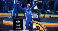 Kyle Larson wins second NASCAR championship, denying Denny Hamlin in overtime