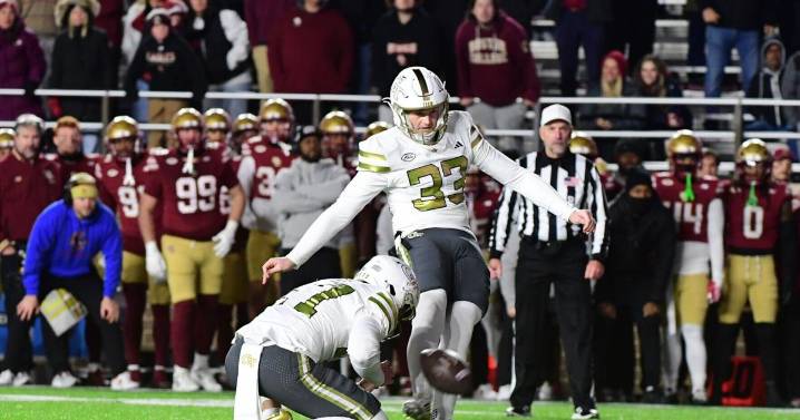 No. 16 Georgia Tech survives Boston College upset bid on last