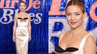 Kate Hudson Shines in Satin at the 'Sur un Air de Blues' Premiere