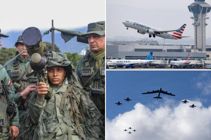 FAA urges airlines to 'exercise caution' when flying over Venezuela