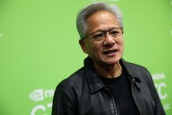 Nvidia's Jensen Huang Treats Crowds During Night with Samsung, Hyundai Execs