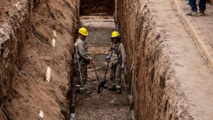 Córdoba avanza con una megaobra de desagüe en zona sur: beneficiará a más de 100 mil vecinos