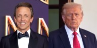 Seth Meyers Fires Back at Donald Trump After the President Called Him ‘A Truly Deranged Lunatic’ | Donald Trump, late night with seth meyers, Politics, Seth Meyers | Celebrity News and Gossip | Entert