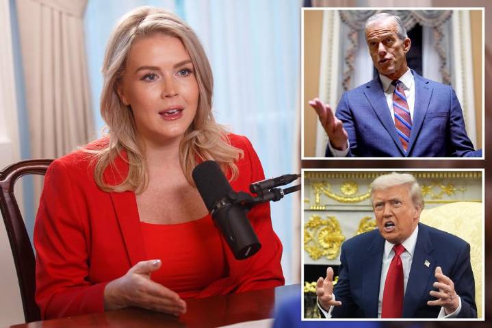 Exclusive | Karoline Leavitt tells GOP to 'get off their butts' and abolish the filibuster