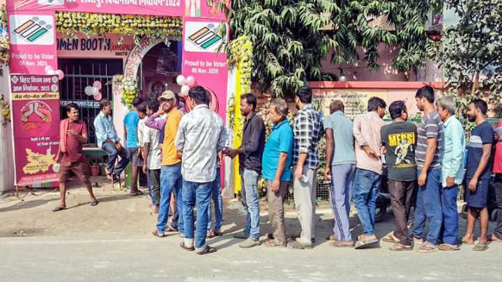 Bihar records highest ever voter turnout at 64.66 per cent in first phase Assembly polls