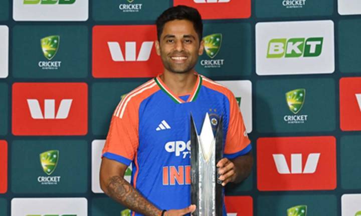 5th T20I: Feels great to finally touch the trophy, says Suryakumar after series win over Australia