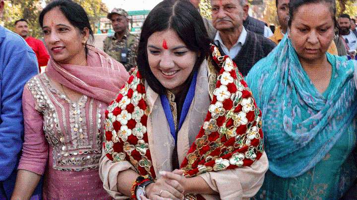BJP’s Devyani Rana wins Nagrota bypoll, beats JKNPP’s Harsh Dev Singh by 24,000 vote margin