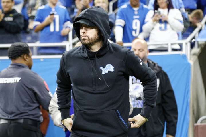 Eminem to be a big part of the Detroit Lions Thanksgiving game halftime show