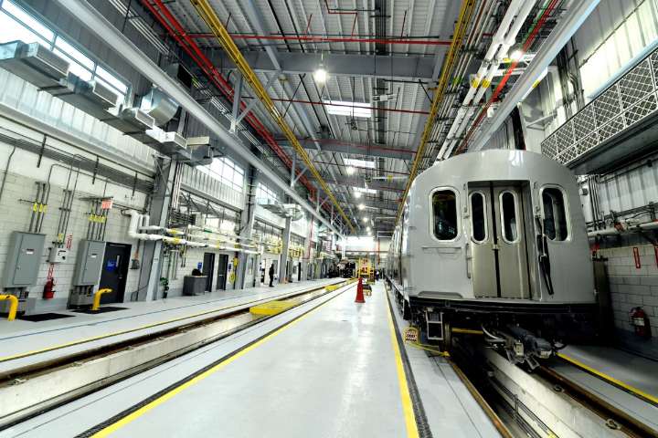 MTA Opens Railcar Testing Facility in Brooklyn
