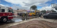 2 dogs die, another rescued from house fire in west Phoenix