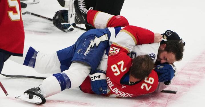 The Lightning are coming to play the Panthers, for the first time since preseason penalty