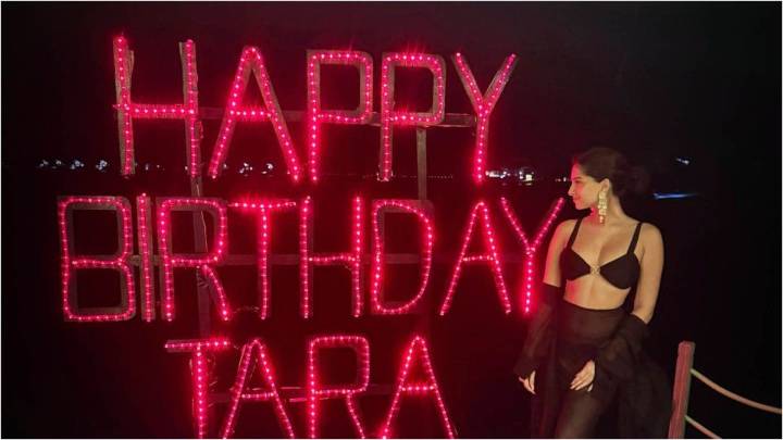 Tara Sutaria Kicks Off Pre-Birthday Celebration In Maldives, Shares Glimpses From Her Vacay