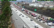 Crash on I-90 at Lincoln blocks westbound lanes