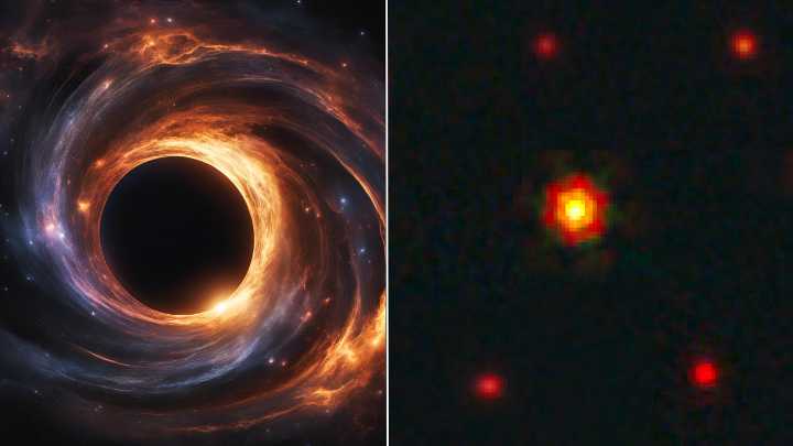 James Webb Space telescope spots 'big red dot' in the ancient universe: A ravenous supermassive black hole named 'BiRD'