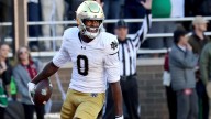 No. 12 Notre Dame escapes Boston College with 25