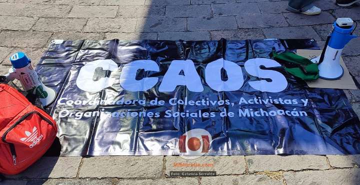 Colectivo afirma que manifestaciones en Michoacán tienen agendas derechistas