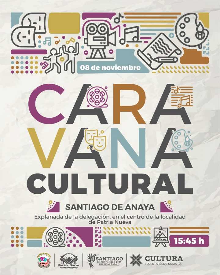 Color y talento llegan a Santiago de Anaya con la Caravana Cultural