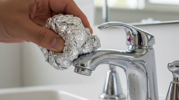 Pasar papel aluminio por la grifería del baño: para qué sirve y qué beneficios tiene