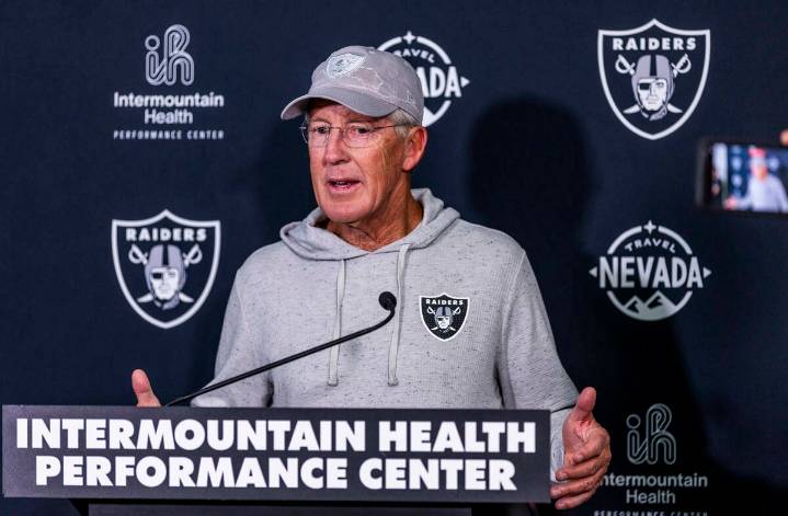Raiders coach Pete Carroll addresses media ahead of ‘MNF’ game against Cowboys