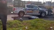 Motociclista Derrapa y Muere en Avenida Central, Cerca de Estación Olímpica de Línea B del Metro