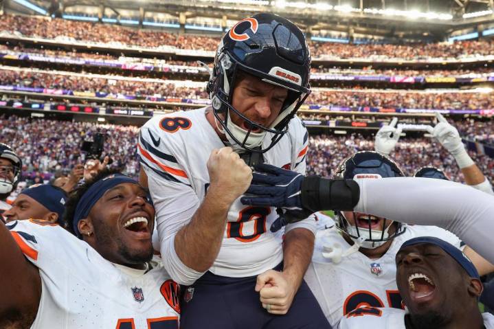 Bears mejoran a 7-3 al vencer a Vikings con gol de campo tras regreso de kickoff clave de Duvernay – Chicago Tribune