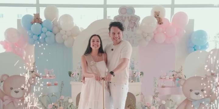 “Niña o niño”: Ana María Estupiñán revela el género y nombre de su primer hijo en una celebración familiar