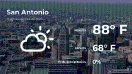 San Antonio, Texas: pronóstico del tiempo para este domingo 16 de noviembre