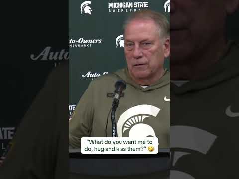 Tom Izzo is not here to coddle his players 😤