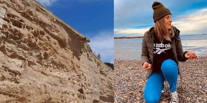 Escaleras deterioradas y una caída de 25 metros: cómo es el acantilado donde murió la periodista en Mar del Plata