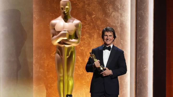 ‘Cinema is who I am’: Tom Cruise moves audience to tears at governors awards