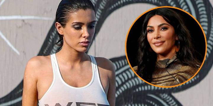 Bianca Censori regresó a las redes sociales y apunta a desplazar a Kim Kardashian del mundo de la lencería