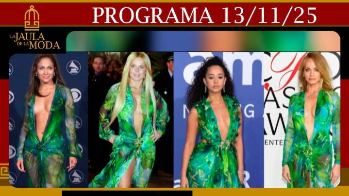 LA JAULA DE LA MODA - Programa del 13/11/25 EL VESTIDO ICÓNICO DE DONATELLA VERSACE QUE NO PASA DE MODA