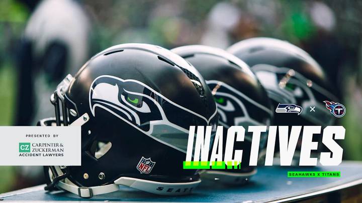 Grey Zabel & Kenneth Walker III Active, Ernest Jones IV Inactive For Seahawks' Week 12 Game at Tennessee