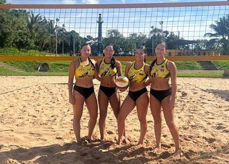 Voley playa Tachirense con tres duplas a San Carlos, Cojedes
