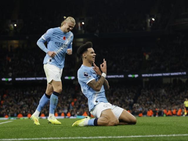 Haaland fires Man City up to second in Premier League