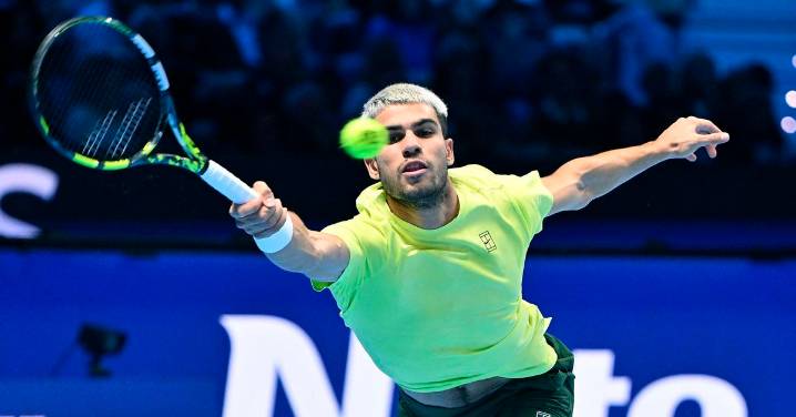 Carlos Alcaraz, a un paso de la gloria en Turín