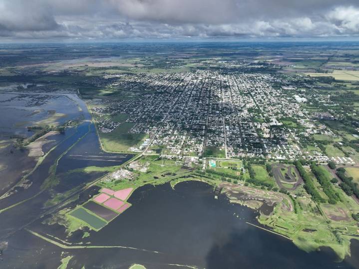 Buenos Aires. En el campo lamentan que no se hayan realizado obras para controlar las inundaciones
