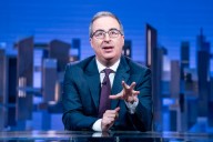 John Oliver auctions show props to save public media after Trump cuts