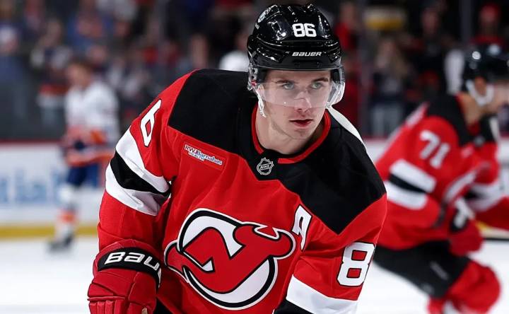 Why is Jack Hughes not playing today, Nov. 15, for the Devils vs Capitals?