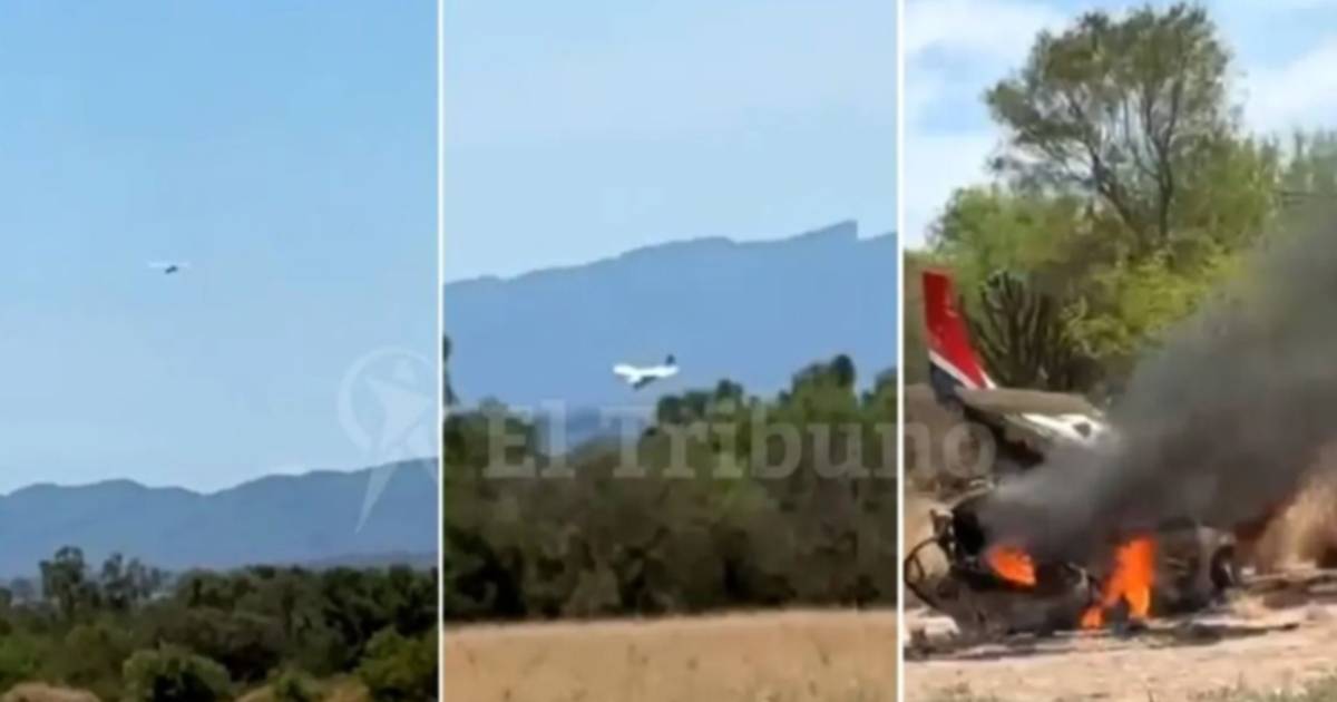 Cayó un avioneta con droga en un campo de Rosario de la Frontera
