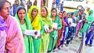 74.82 pc polling in Nagrota, 50.01 pc in Budgam Assembly by
